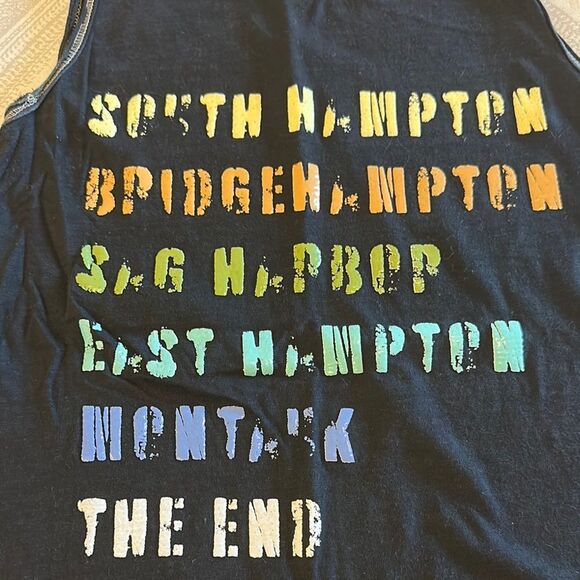 Unsweetened Women’s Black Hamptons Long Island Tank Top - Size XS - Picture 2 of 7